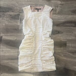 BCBGMaxAzria Textured Mini Dress